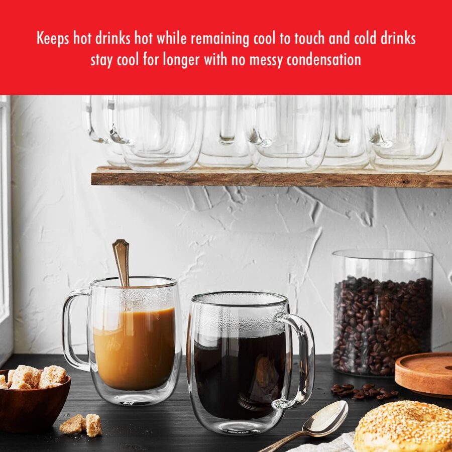 Coffee Mug 2 Piece, Clear - Image 2